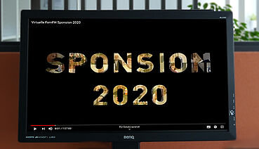 [Translate to English:] Virtuelle Sponsion 2020 der FernFH 