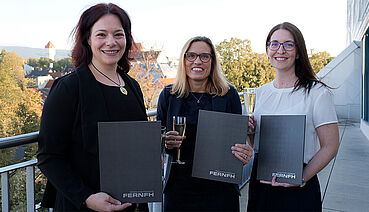 Titelbild zum Newsbeitrag: Drei herausragende Niederösterreicherinnen zu Professorinnen (FH) ernannt