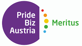 Bild: Logo Meritus © www.pridebiz.at-meritus