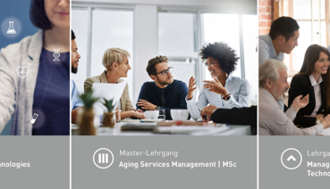 Aging Services Management MSc, Health Services Technologies und Managing Generations and Technological Change