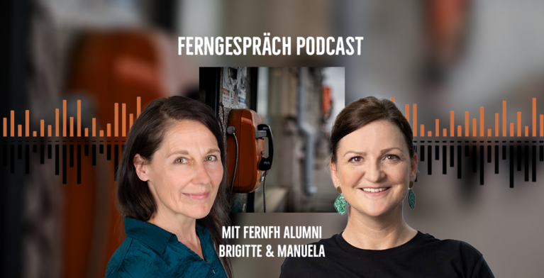 Bild: FERNGESPRÄCH Podcast mit FERNFH Absolventinnen 