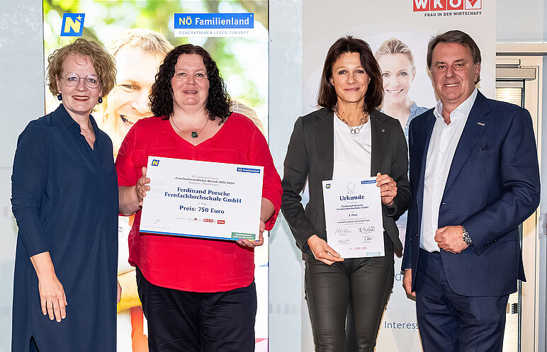 Verleihung: 2. Platz Familienfreundlicher Betrieb