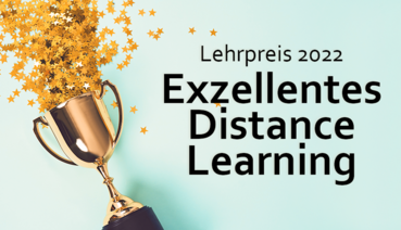 Bild: Lehrpreis für Exzellentes Distance Learning 2022