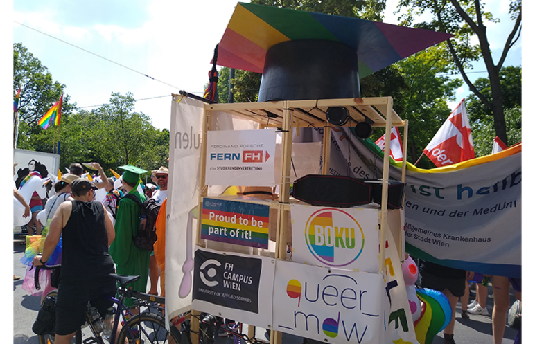 Bild: Foto 2 von der Regenbogenparade 2021