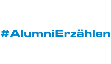 Logo zur Initiative Alumni.Erzählen. des FernFH Alumni-Netzwerkes