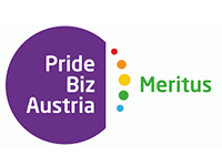 Bild: Logo Mertius Preis © www.pridebiz.at/meritus