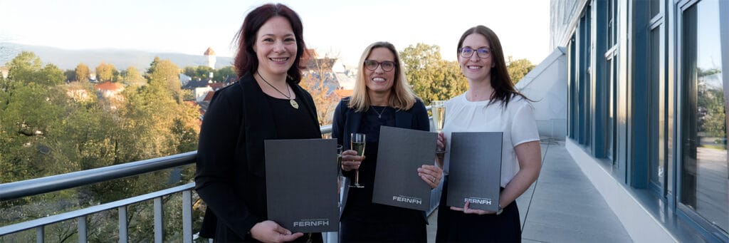 Titelbild zum Newsbeitrag: Drei herausragende Niederösterreicherinnen zu Professorinnen (FH) ernannt