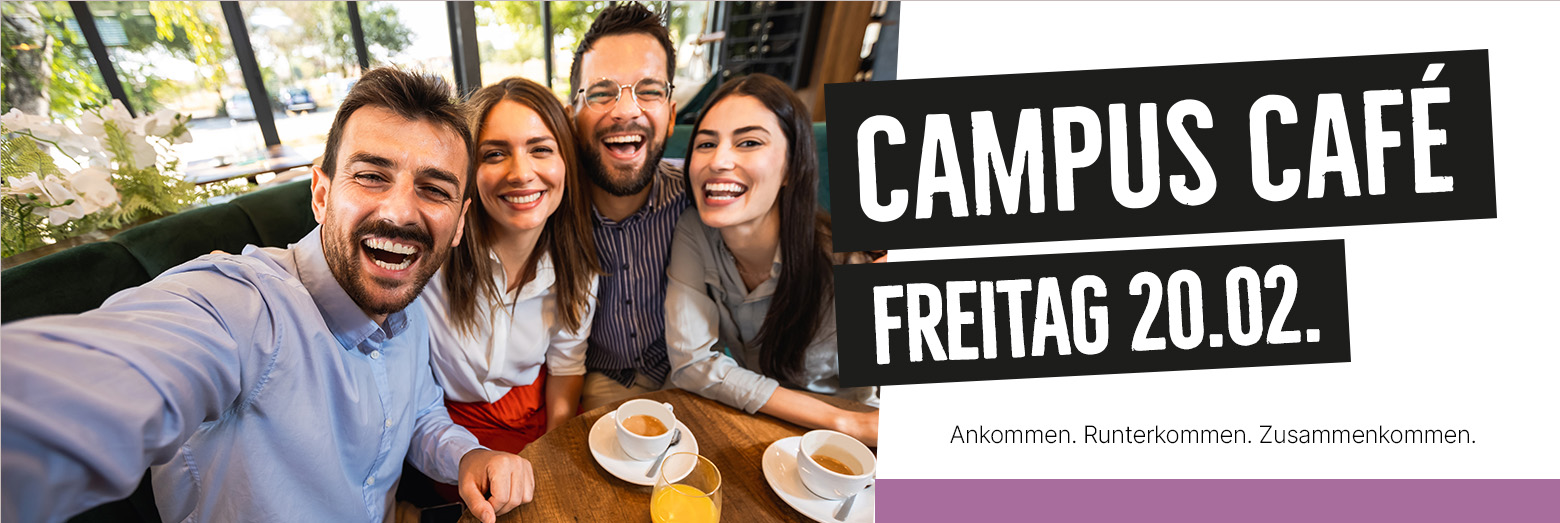 Titelbild Campus-Café am 20.02.2026