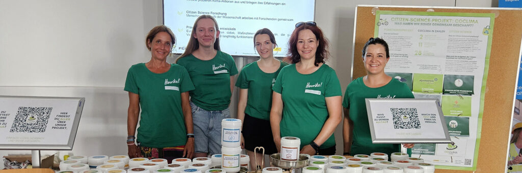 FERNFH-Team am Stand bei der Veranstaltung: Heurika findet Stadt 2026 in Mistelbach