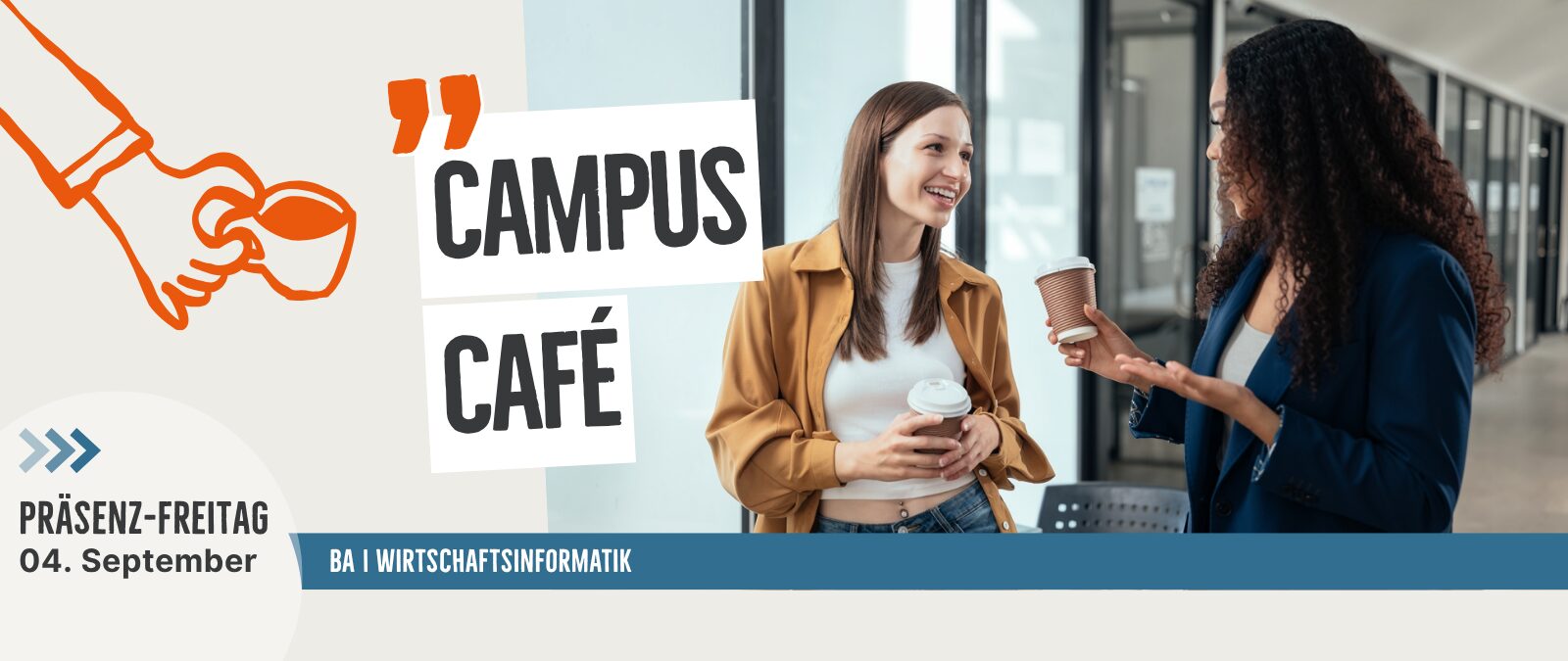 Titelbild Campus Café am 04.09.2026